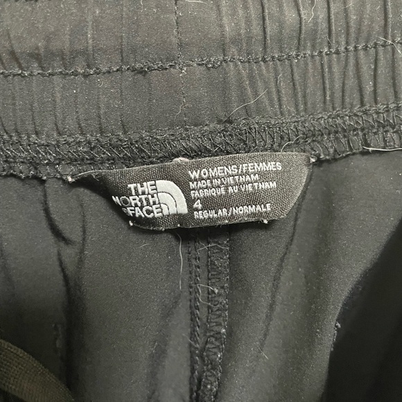 The North Face Black Jogger Pants Size 4 - Picture 6 of 6
